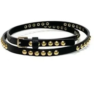 J. Crew | Accessories | J Crew Skinny Black Leather Gold  display picture 3